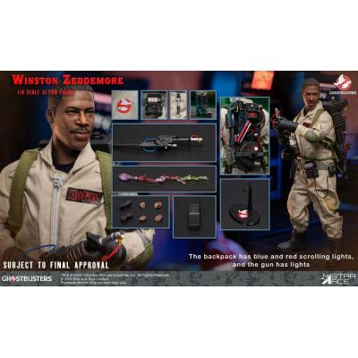 Ghostbusters (1984) Figura 1/6 Winston Zeddemore 30 cm
