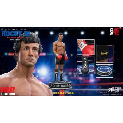Rocky III Estatua 1/4 Rocky Balboa 46 cm