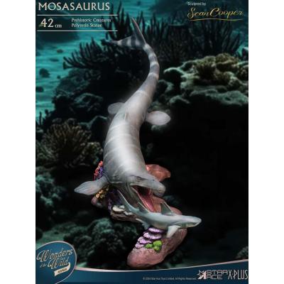 Wonders of the Wild Estatua Mosasaurus (DX) 42 cm