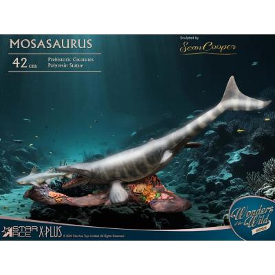 Wonders of the Wild Estatua Mosasaurus (DX) 42 cm