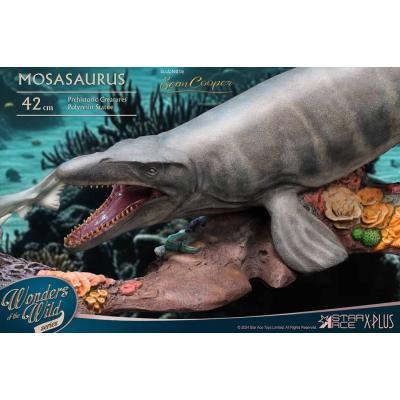 Wonders of the Wild Estatua Mosasaurus (DX) 42 cm