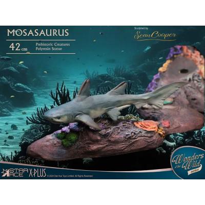 Wonders of the Wild Estatua Mosasaurus (DX) 42 cm