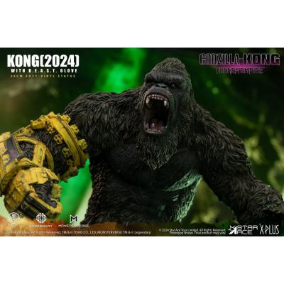 Godzilla vs. Kong: The New Empire Estatua Soft Vinyl Kong with B.E.A.S.T. Glove 30 cm