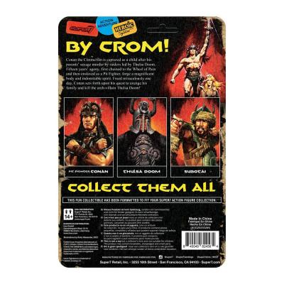 Conan le Barbare Figura ReAction Wave 01 Thulsa Doom 10 cm