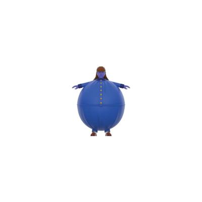 Charlie y la fabrica de chocolate (1971) Figura ReAction Wave 03 Violet Beauregarde (Blueberry) 10 cm