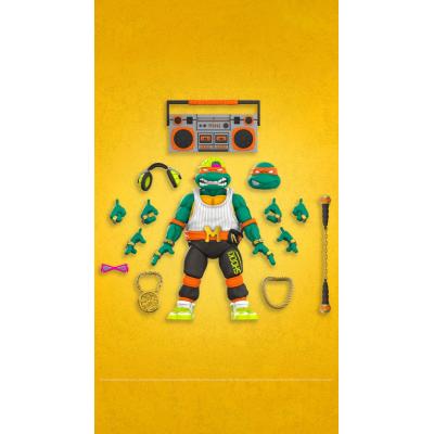 Teenage Mutant Ninja Turtles Figura Ultimates Rappin' Mike 18 cm