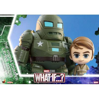 ¿Qué pasaría si...? Minifiguras Cosbaby (S) Hydra Stomper & Steve Rogers 10 cm