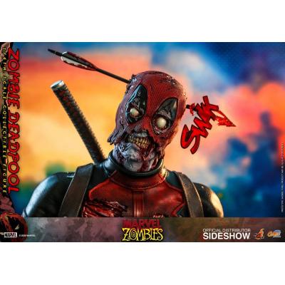 Marvel Zombies Comic Masterpiece Figura 1/6 Zombie Deadpool 31 cm