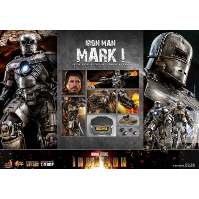 Iron Man Figura Movie Masterpiece 1/6 Iron Man Mark I 30 cm