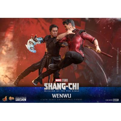 Shang-Chi and the Legend of the Ten Rings Figura Movie Masterpiece 1/6 Wenwu 28 cm