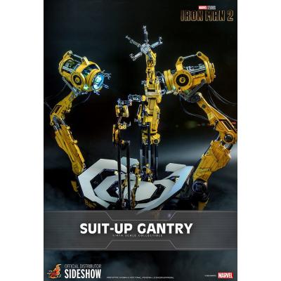 Iron Man 2 Set Accesorios Accessories Collection Series Iron Man Suit-Up Gantry