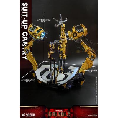 Iron Man 2 Set Accesorios Accessories Collection Series Iron Man Suit-Up Gantry