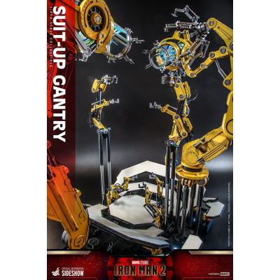 Iron Man 2 Set Accesorios Accessories Collection Series Iron Man Suit-Up Gantry