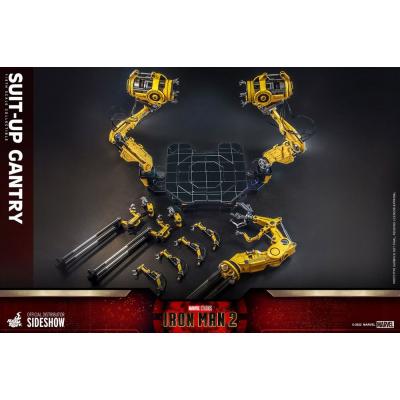 Iron Man 2 Set Accesorios Accessories Collection Series Iron Man Suit-Up Gantry
