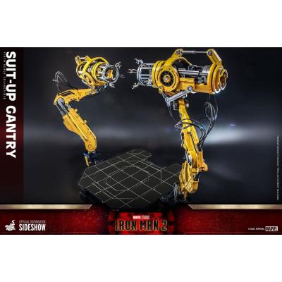 Iron Man 2 Set Accesorios Accessories Collection Series Iron Man Suit-Up Gantry