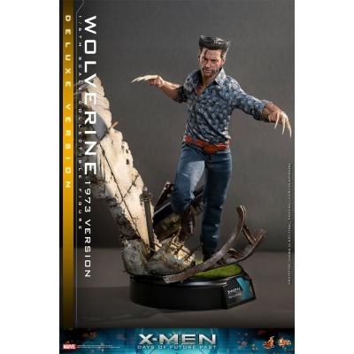X-Men Días del futuro pasado Figura Movie Masterpiece 1/6 Wolverine (1973 Version) Deluxe Version 30 cm