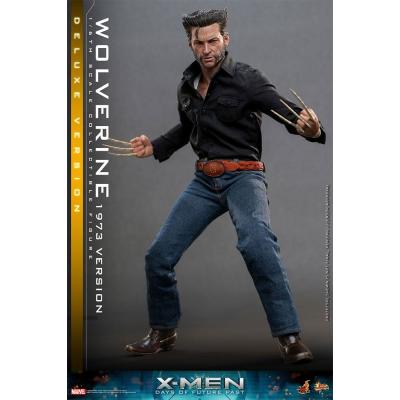 X-Men Días del futuro pasado Figura Movie Masterpiece 1/6 Wolverine (1973 Version) Deluxe Version 30 cm