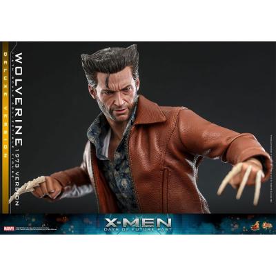 X-Men Días del futuro pasado Figura Movie Masterpiece 1/6 Wolverine (1973 Version) Deluxe Version 30 cm