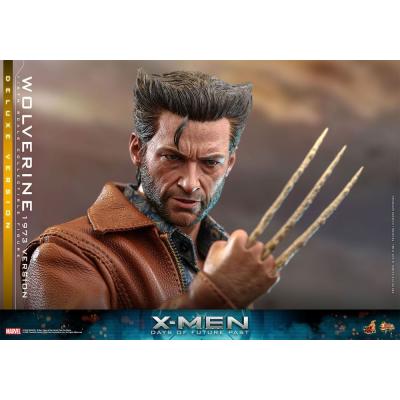 X-Men Días del futuro pasado Figura Movie Masterpiece 1/6 Wolverine (1973 Version) Deluxe Version 30 cm