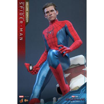Spider-Man: No Way Home Figura Movie Masterpiece 1/6 Spider-Man (New Red and Blue Suit) (Deluxe Version) 28 cm