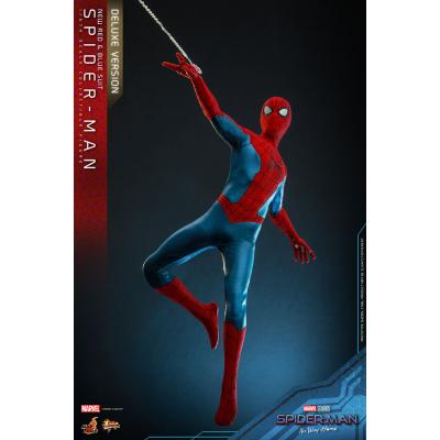 Spider-Man: No Way Home Figura Movie Masterpiece 1/6 Spider-Man (New Red and Blue Suit) (Deluxe Version) 28 cm