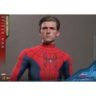 Spider-Man: No Way Home Figura Movie Masterpiece 1/6 Spider-Man (New Red and Blue Suit) (Deluxe Version) 28 cm