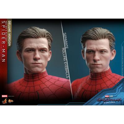 Spider-Man: No Way Home Figura Movie Masterpiece 1/6 Spider-Man (New Red and Blue Suit) (Deluxe Version) 28 cm