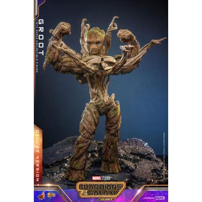 Guardianes de la Galaxia vol. 3 Figura Movie Masterpiece 1/6 Groot (Deluxe Version) 32 cm