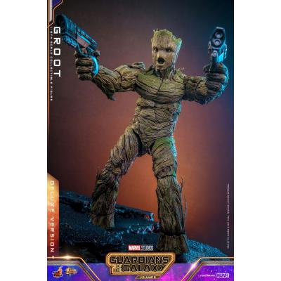 Guardianes de la Galaxia vol. 3 Figura Movie Masterpiece 1/6 Groot (Deluxe Version) 32 cm