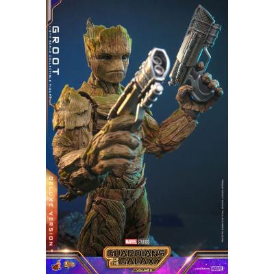 Guardianes de la Galaxia vol. 3 Figura Movie Masterpiece 1/6 Groot (Deluxe Version) 32 cm