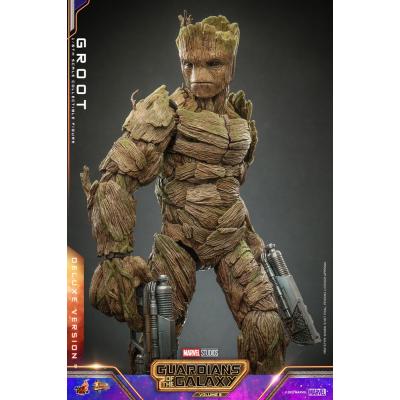 Guardianes de la Galaxia vol. 3 Figura Movie Masterpiece 1/6 Groot (Deluxe Version) 32 cm