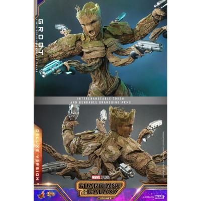 Guardianes de la Galaxia vol. 3 Figura Movie Masterpiece 1/6 Groot (Deluxe Version) 32 cm