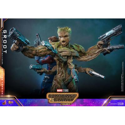 Guardianes de la Galaxia vol. 3 Figura Movie Masterpiece 1/6 Groot (Deluxe Version) 32 cm