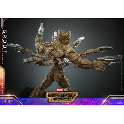 Guardianes de la Galaxia vol. 3 Figura Movie Masterpiece 1/6 Groot (Deluxe Version) 32 cm