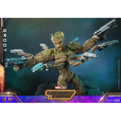 Guardianes de la Galaxia vol. 3 Figura Movie Masterpiece 1/6 Groot (Deluxe Version) 32 cm