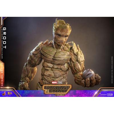 Guardianes de la Galaxia vol. 3 Figura Movie Masterpiece 1/6 Groot (Deluxe Version) 32 cm