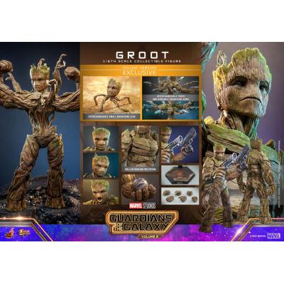 Guardianes de la Galaxia vol. 3 Figura Movie Masterpiece 1/6 Groot (Deluxe Version) 32 cm