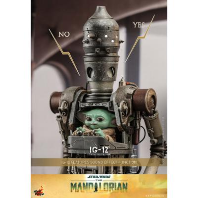 Star Wars: The Mandalorian Figura 1/6 IG-12 36 cm