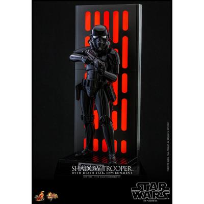 Star Wars Figura Movie Masterpiece 1/6 Shadow Trooper with Death Star Environment 30 cm