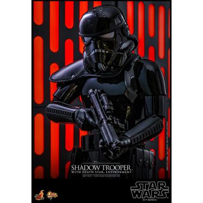Star Wars Figura Movie Masterpiece 1/6 Shadow Trooper with Death Star Environment 30 cm