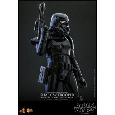 Star Wars Figura Movie Masterpiece 1/6 Shadow Trooper with Death Star Environment 30 cm