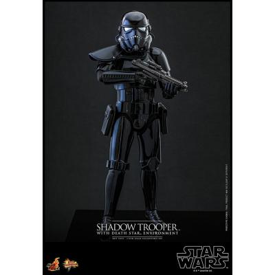 Star Wars Figura Movie Masterpiece 1/6 Shadow Trooper with Death Star Environment 30 cm