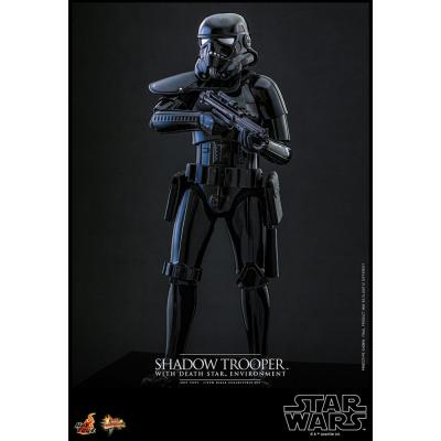 Star Wars Figura Movie Masterpiece 1/6 Shadow Trooper with Death Star Environment 30 cm