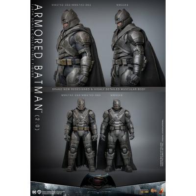 Batman v Superman: El amanecer de la justicia Figura Movie Masterpiece 1/6 Armored Batman 2.0 33 cm