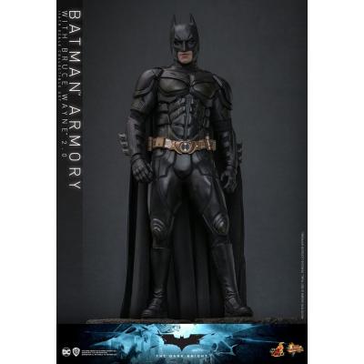 El caballero oscuro Figuras y Diorama Movie Masterpiece 1/6 Batman Armory with Bruce Wayne (2.0) 30 cm