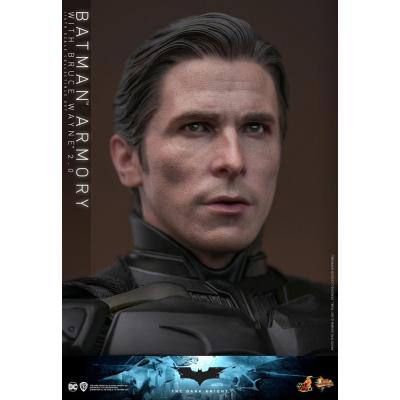 El caballero oscuro Figuras y Diorama Movie Masterpiece 1/6 Batman Armory with Bruce Wayne (2.0) 30 cm