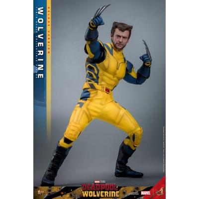 Deadpool & Wolverine Movie Masterpiece Figura 1/6 Wolverine (Deluxe Version) 31 cm