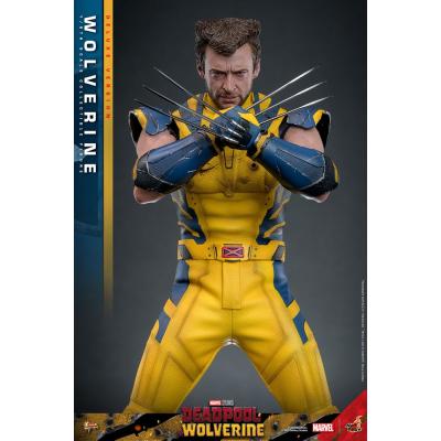 Deadpool & Wolverine Movie Masterpiece Figura 1/6 Wolverine (Deluxe Version) 31 cm