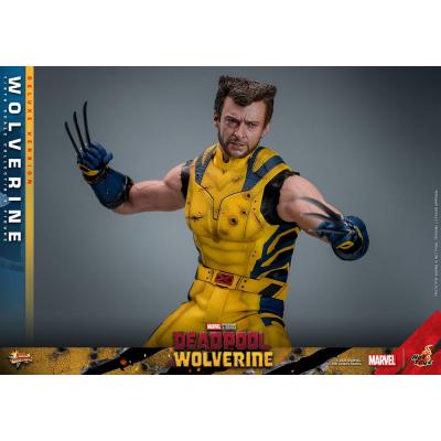 Deadpool & Wolverine Movie Masterpiece Figura 1/6 Wolverine (Deluxe Version) 31 cm