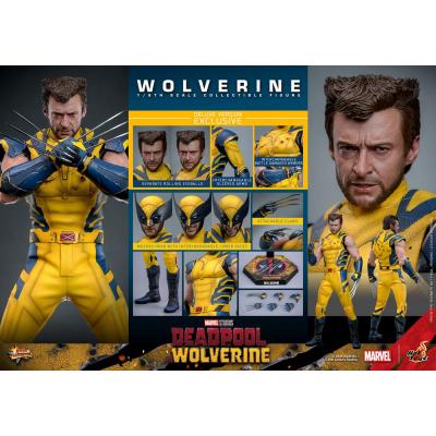 Deadpool & Wolverine Movie Masterpiece Figura 1/6 Wolverine (Deluxe Version) 31 cm